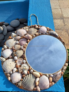 Glass Mosaic <b>Mirror</b> Round Quality Handmade Mosaic <b>Wall</b> <b>Mirror</b> <b>for</b> <b>Wall</b> <b>Bathroom</b> Hotel and Restaurants <b>Wall</b> Decoration From India - Product Image 4
