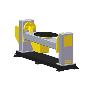 Plateau tournant industriel automatique à double axe de type C pour le traitement des surfaces métalliques, nouvelle génération, haute capacité de charge - Product Image 4