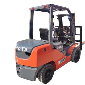 Cheap Price for Toyota 8F 3T Used <b>Three</b>-Door Diesel Forklift 1 Year Warranty Side-Moving Transport Machine Pallet Engine - Product Image 1
