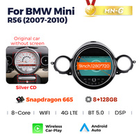 MEKEDE Android 13 Auto-play Auto Autoradio Gps Navigation Vidéo Snapdragon 665 8 + 128 pour BMW Mini 2007-2014