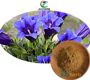 Julyherb Nhà máy cung cấp độ tinh khiết cao 98% gentiopicroside bột số lượng lớn Truyền Thống Trung Quốc Nhà Máy chiết xuất <span class=keywords><strong>GMP</strong></span> chứng nhận tối thiểu 1kg - Product Image 1