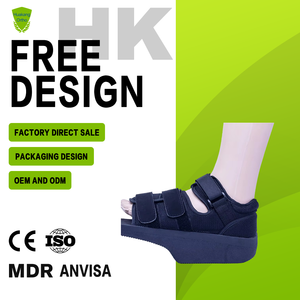 SH003-A Có Thể Điều Chỉnh Mắt Cá Chân Hỗ Trợ Áp Lực Cứu Trợ Giày Thoáng Khí Cho Velcro Chăm Sóc Bàn Chân Sau Khi Khởi Động Cho Đi Bộ - Product Image 1