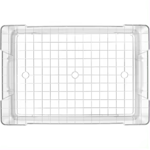 China 47l Waterproof Transparent Plastic <strong>Storage</strong> <strong>Box</strong> with Lid and Handle - Product Image 4