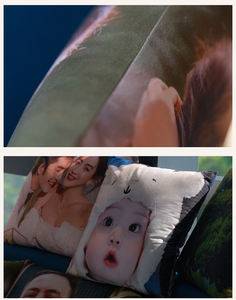 Funda de cojín ignífuga de terciopelo de punto de algodón satinado 100% seda de morera, azul, con bordado de animales y estampado de puntos, al por mayor - Product Image 5