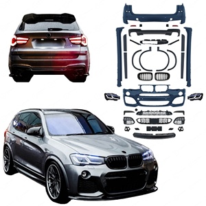 Kit carrozzeria di vendita calda per BMW X3 <span class=keywords><strong>X</strong></span>-Drive 20d 28i 35iM <span class=keywords><strong>X</strong></span> 2011 2017 aggiornamento a 2017 F25 LCI MT <span class=keywords><strong>M</strong></span>-assemblaggio paraurti modello ad alte prestazioni - Product Image 1