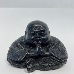 Figurine de bouddha chinois, shongite, 1 pièce - Product Image 1