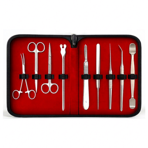 Kit de Dissection Manuel Avancé 30 Pièces – Ensemble de Laboratoire de Biologie et d'Anatomie, Couteaux à Scalpel et Poignées Chirurgicales pour la Formation Médicale et Vétérinaire - Product Image 1