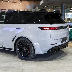 Kit carrosserie pour Land Rover Range Rover Sport, amélioration Range Rover Sport style LM, lèvre avant, jupes latérales, diffuseur, spoiler en fibre de carbone - Product Image 2