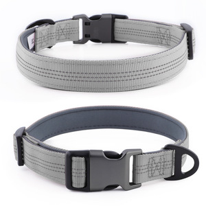Reflective <b>Dog</b> <b>Collar</b> Diving Material Breathable Nylon Lining For Small Medium Large <b>Dogs</b> Cute Pet Accessory - Product Image 3