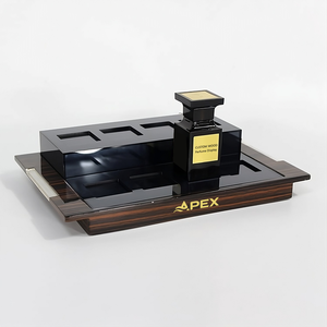 Plateau d'affichage en acrylique à fente pour parfums et <span class=keywords><strong>cosmétiques</strong></span>, présentoir <span class=keywords><strong>de</strong></span> comptoir <span class=keywords><strong>de</strong></span> maquillage avec logo personnalisé, luminaire <span class=keywords><strong>de</strong></span> magasin <span class=keywords><strong>de</strong></span> détail <span class=keywords><strong>de</strong></span> luxe - Product Image 3