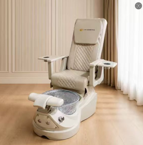 Equipo de Alta Gama para Salón de Uñas, Silla de Spa para Masaje de Espalda y Cuidado de Pies, Silla de Pedicura Eléctrica Reclinable Ajustable de Lujo Moderno - Product Image 2