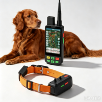 Traceur GPS modulaire pour chien avec 4G, Bluetooth, étanchéité IP68, écran LED, conception à échange à chaud et réparable sur site