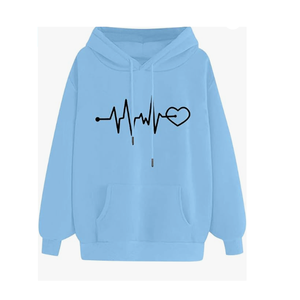 สเวตเตอร์ซักได้สำหรับผู้หญิงเสื้อครอปไซส์ใหญ่พิเศษพิมพ์ลายพัฟสำหรับผู้ผลิตในฤดูหนาว - Product Image 5