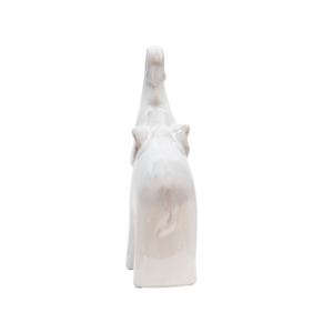 Estatua de elefante de cerámica para decoración del hogar, baño, oficina, sala de estar, adorno escultural - Product Image 4