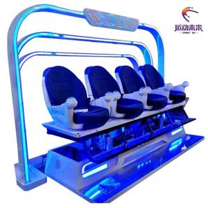 SporeVR ระบบเสมือนจริง 4 ผู้เล่น 9D VR โรงภาพยนตร์ 360 องศา อุปกรณ์เล่นเกมแบบหลายคน ระบบจำลองสถานการณ์ VR - Product Image 4
