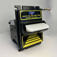 Machine de jeu à monnayeur avec accepteur de billets ICT