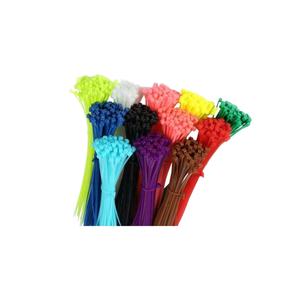 グリーンホワイトブルーピース/バッグナイロン素材セルフロッキングナイロンケーブルタイ標準仕様高品質ジップタイ - Product Image 1