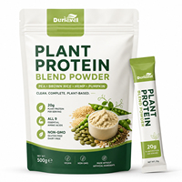 Poudre de mélange de protéines végétales de pois, riz et graines de citrouille, pure, biologique, de qualité alimentaire supérieure, la plus vendue, en vrac, en gros, OEM