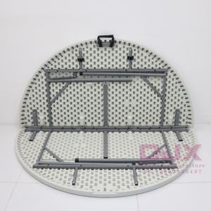 Vente en gros d'usine, camping, repas en plein air, <span class=keywords><strong>chaises</strong></span> et tables pliantes en plastique de 6 <span class=keywords><strong>pieds</strong></span> pour les événements, banquet, mariage, gâteau - Product Image 3