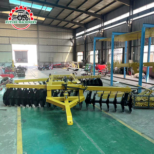 Erpice a dischi agricolo per la lavorazione del terreno, resistente ed efficiente, per la rottura del suolo, la livellatura e la miscelazione delle stoppie, a prezzo di fabbrica - Product Image 6