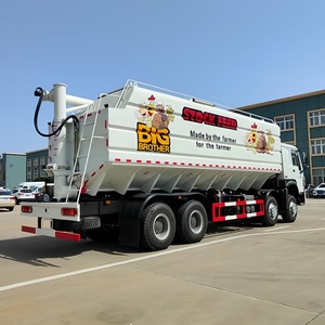 Venta de Fábrica: Camión HOWO 8x4 para Transporte de Alimento para Animales a Granel, para un Transporte Eficiente de Alimento para Ganado y Descarga Rápida - Product Image 1