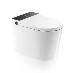 Hoge Kwaliteit Vloer Staande Ware Kast Wc Automatische Toiletpot Eendelig Intelligent Smart Toilet