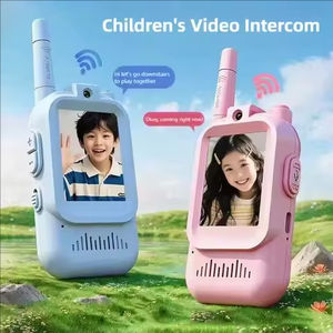 Interphone vidéo rechargeable à appel HD en un clic, cadeaux pour enfants, garçons et filles, talkie-walkie vidéo mignon, <span class=keywords><strong>chat</strong></span> vidéo pour enfants, écran HD 2_, USB-C - Product Image 3