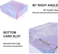 En gros 6x6x2 Pouces Expédition Violet Ondulé Déménagement Boîte d'Emballage pour Chapeau