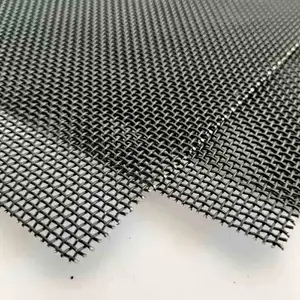 Security Wire Mesh Screen 304 Stainless Steel Woven Security Screen Door Metal Security Screens For Windows And Doors JF-1001