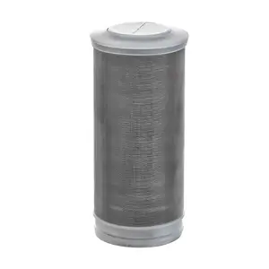 Half inch sediment water filter for washing machine with stainless steel sus304 washable cartridge OEM