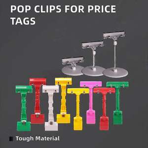 Clips de Polipropileno para Etiquetas de Precio, para Ropa, Hogar, Alimentos y Bebidas - Product Image 3