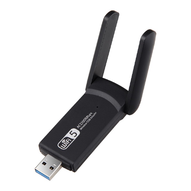 AC1200M Dual Band USB3.0 Adapter External Wireless USB Dongle Receiver 1300mbps Transmission Rate Stock Network Card