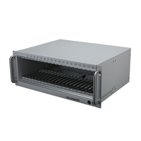 Maßgefertigtes 19-Zoll Europäisches Subrack-Servergehäuse SCADA Eisenbahn PCB-Befestigung IEC-Standard Industrielles Elektronikgehäuse