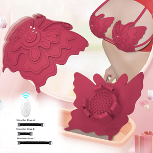 ที่หนีบหัวนมแบบสั่น ของเล่นทางเพศสำหรับผู้หญิง คู่รัก ของเล่นกระตุ้นหัวนม ซิลิโคน น้ำหนักเบา ของเล่นหัวนมแบบซ่อนเร้น - Product Image 2