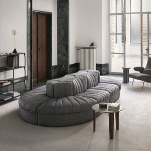 모던 거실 호텔용 화이트 린넨 크림 베이지 L자형 모듈형 섹셔널 소파 세트 패브릭 듄 소파 - Product Image 5