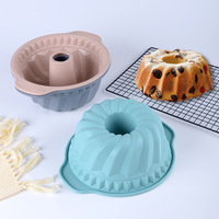 Ensemble de moules à gâteau en silicone, 8 pièces, qualité alimentaire, résistant à la chaleur, réutilisable, antiadhésif, outils de cuisson pour la cuisine et la boulangerie