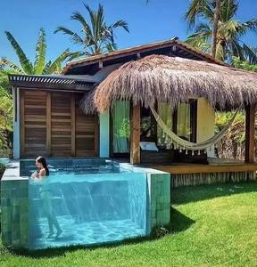 Jacuzzi exterior prefabricado, piscina exterior sobre el suelo, piscina de jardín, piscina de fibra de vidrio en contenedor. - Product Image 1