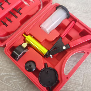 Kit de bomba de vacío de purga de freno de mano tipo Separador de rodamiento con herramienta de prueba de presión de pistola de succión para reemplazo de líquido de frenos - Product Image 5