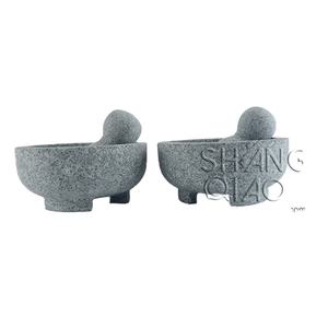 Utensilios <span class=keywords><strong>de</strong></span> cocina <span class=keywords><strong>de</strong></span> <span class=keywords><strong>piedra</strong></span>, Molcajete con Tejolote, 8 pulgadas, precio competitivo - Product Image 2