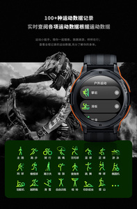 Reloj Inteligente C25 2025 con Pantalla AMOLED, Llamadas Bluetooth, Brújula, <span class=keywords><strong>App</strong></span> DA Fit, +100 Estilos Deportivos, Pulseras Inteligentes para Hombre - Product Image 5
