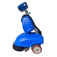 Machine de nettoyage de sol automatique Mini petite main Pousser épurateur de sol Machine balayeuse