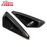 AISAK Cache de pare-chocs latéral en fibre de carbone, garniture de ventilation extérieure, grille de remplacement pour BMW X5 G05 X5M F95 SUV 2019+