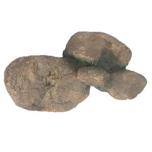 Turquoise Hars <span class=keywords><strong>Aquarium</strong></span> Rotsachtige Stenen Set Vistank Simulatie Ornament Pakket 220V-Gat Vermijden Decoratieve Stenen - Product Image 2