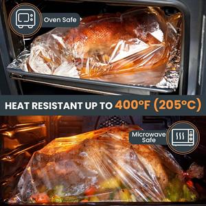 Sac de saumure transparent pour cornichons PA 204 ℃   Cuisinière lente commerciale résistante à la chaleur de qualité alimentaire, verrouillant l'humidité pour la viande et les légumes - Product Image 4