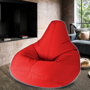 <strong>Outdoor</strong> Waterproof Fabric Pear Shaped <strong>Beanbag</strong> High Back Lazy Sofa Chair Removable Cover for Living Room Bedroom Home Furniture - Product Image 3