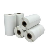 Support vente en gros étiquettes auto-adhésives personnalisées papier jet d'encre brillant pour imprimante à jet d'encre laser