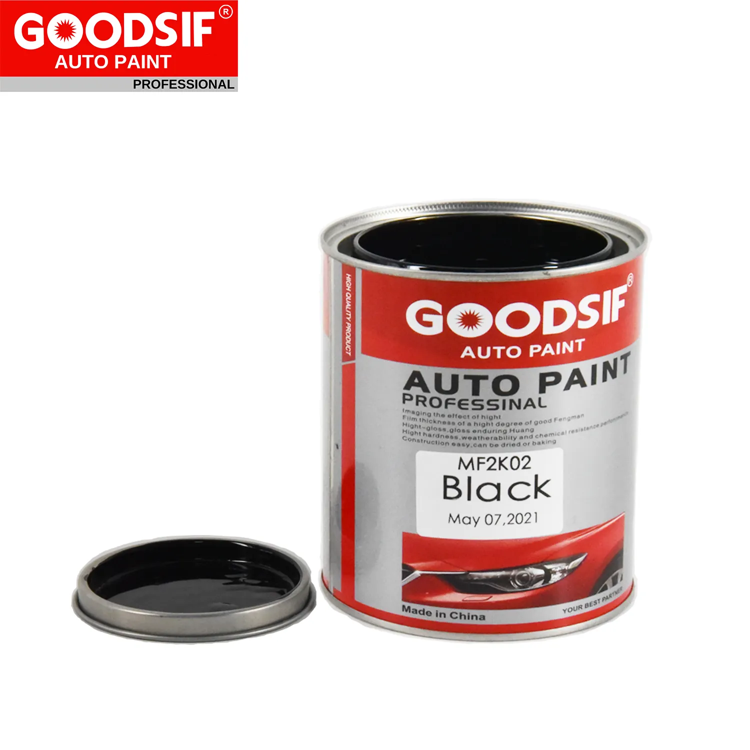 Automotive Ink Liquid Coat High Quality 2K Clear Coat Acrylic Auto Enamel Lacquer GOODSIF Car Paint