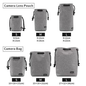 Borsa per Fotocamera, Zaino Porta Obiettivi, Sacchetto con Coulisse in <span class=keywords><strong>Pile</strong></span> Impermeabile per Protezione Fotocamera - Product Image 5