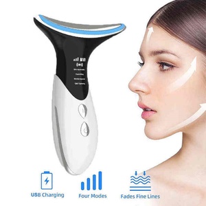 4 Modes <b>Neck</b> <b>Massager</b> USB Rechargeable Portable <b>Neck</b> Lifting Skin Tightening Remove Device Anti Wrinkle <b>Neck</b> Beauty <b>Massager</b> - Product Image 4