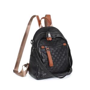 Mochila AndoBag para Mujer, de Cuero Vacuno Genuino, con Doble Cierre, para Viaje, Modelo 8278-2 - Product Image 4